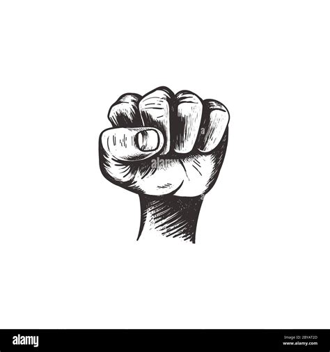 Fist Vector Illustration Stock Vector Image And Art Alamy