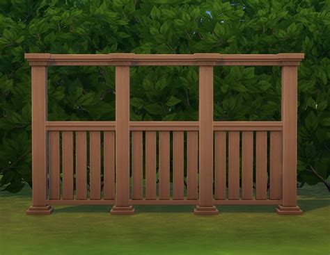 Modthesims Tasteful Fence Sims 4 Mm Cc Sims 3 The Sims Mods Sims