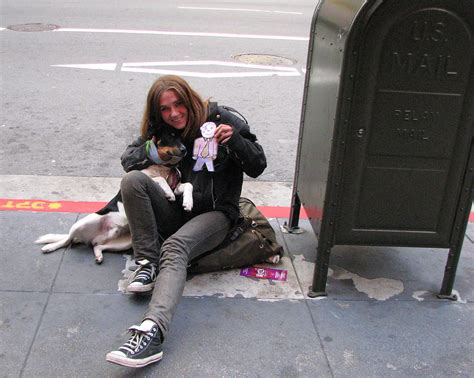 pretty homeless girl telegraph