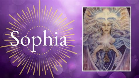 Boundaries Judgement And Compassion With The Goddess Sophia Youtube