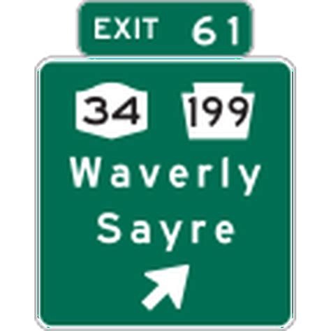 Highway Exit Sign Png Png Image Collection