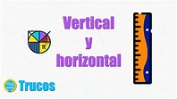 ¿Cuál es la vertical y la horizontal? - YouTube