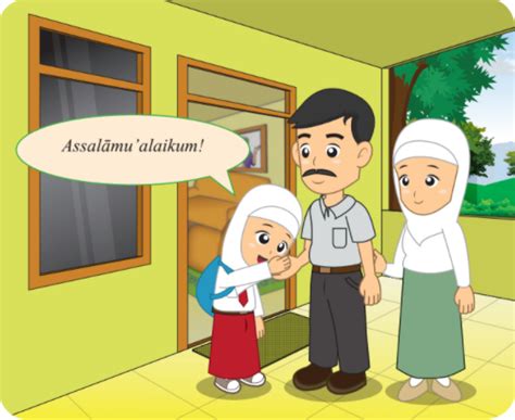 Ihtiram artinya saling menghargai atau saling hormat menghormati kepada sesama manusia. Materi Pendidikan Agama Islam Pelajaran 3 kelas 4 SD/MI "C ...