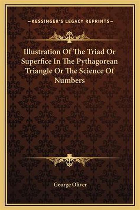 Illustration Of The Triad Or Superfice In The Pythagorean Triangle Or