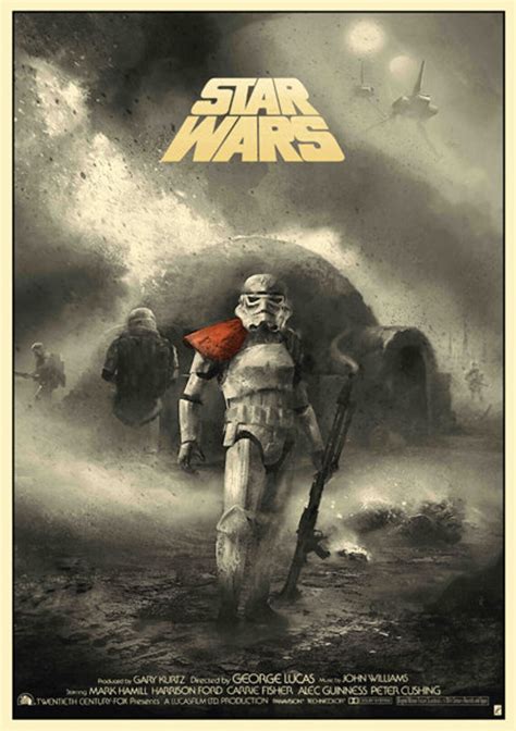 Star Wars Stormtroopers Artwork Alternative Cover Poster A New Etsy