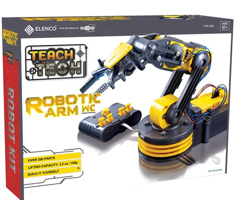 Teach Tech Robotic Arm Wire Controlled Robotic Arm Kit Stem