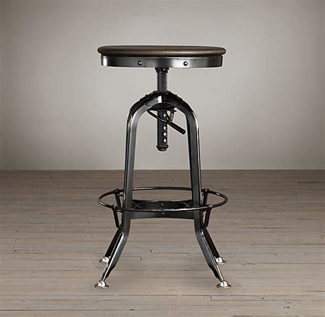 More images for wood restoration hardware bar stools » Vintage Toledo Barstool