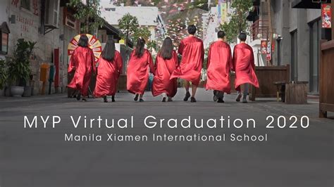 Myp Virtual Graduation 2020 Youtube
