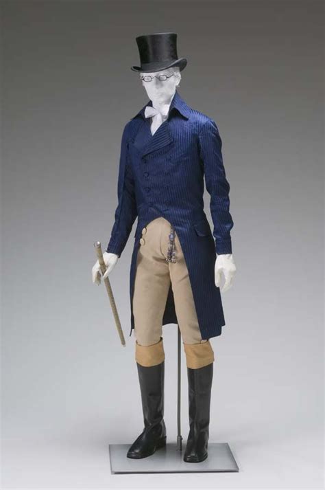 The Mannequin Here Wears The Typical Outfit Of A Dandy A Dandy Was A