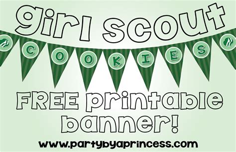Girl Scout Cookie Pictures Printable