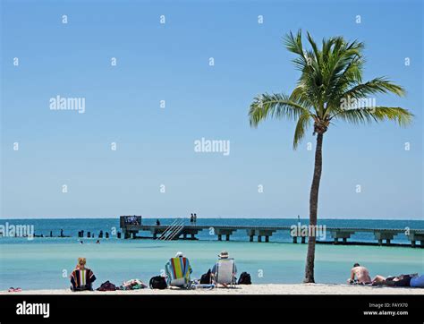 United States Of America Florida People Relaxing On The Beach Higgs