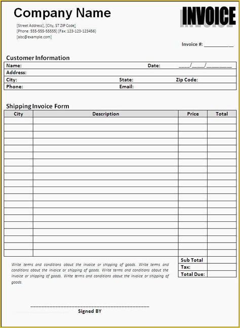 Get Our Printable Car Towing Receipt Template Invoice Template Truck