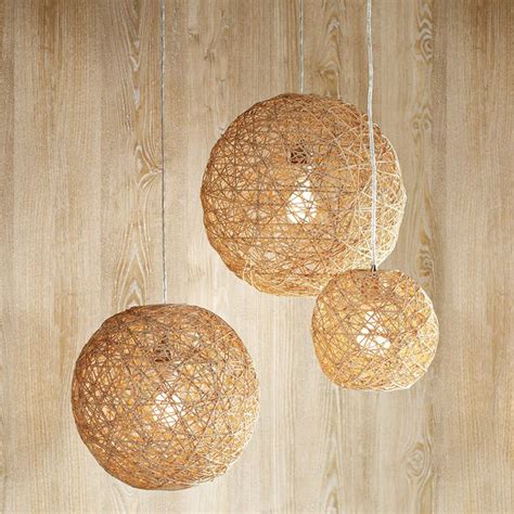 How To Make Hemp Twine Ball Lamp Diy And Crafts