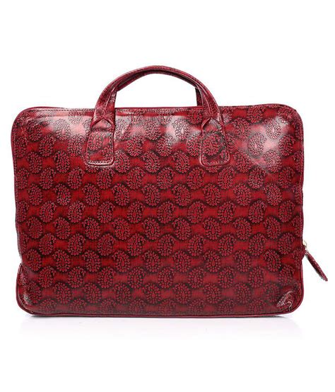 Holii Red Printed Laptop Bag Buy Holii Red Printed Laptop Bag Online