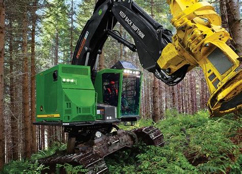 Feller Buncher 859M Feller Bunchers de Esteira Série M John Deere BR