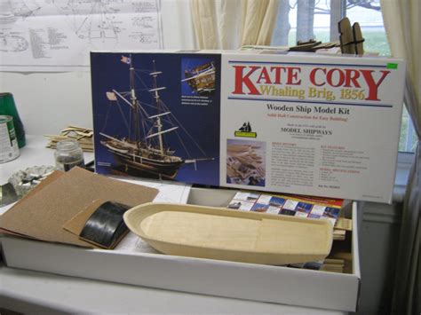 Whaling Brig Kate Cory 1856 Model Shipways De Lucie160
