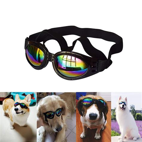 Spet Kever Dog Sunglasses Eye Wear Protection Waterproof Doggles Pet