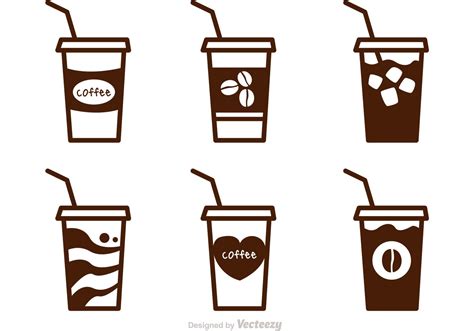 Iced Coffee Vector Art, Icons, and Graphics for Free Download