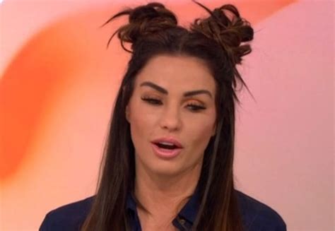 Was She In A Plane Crash Katie Prices Face Slammed As She Appears On Loose Women Mirror Online