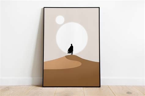 Arrakis Travel Poster Dune Poster Print Original Fan Art Etsy