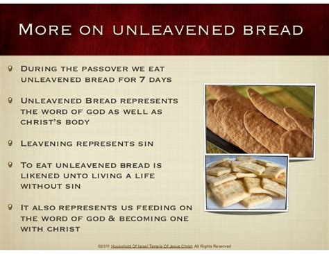 Difference Between Passover And Feast Of Unleavened Bread Bread Poster