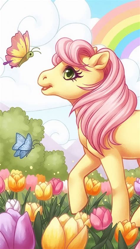 My Little Pony G1 Fluttershy My Little Pony Cartoon Little Pony My