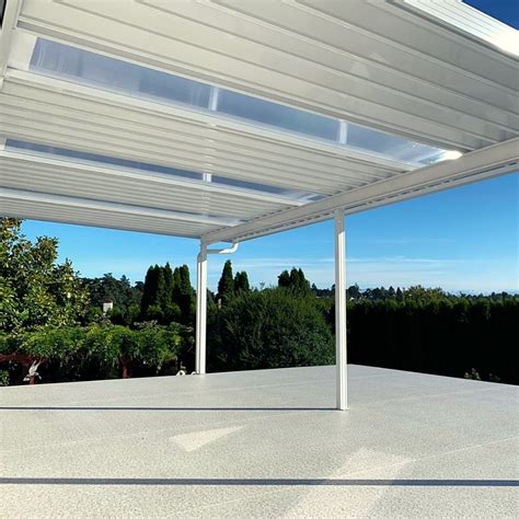 Aluminum Patio Covers In Vancouver Glass Polycarbonate Patio Cover