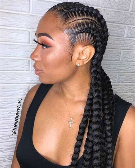 23 Most Beautiful Cornrow Braids That Turn Heads Page 2 Of 2
