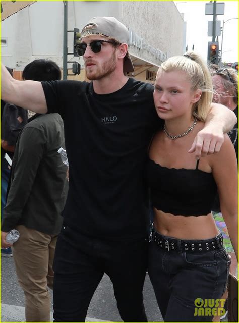 Photo Logan Paul Josie Canseco Show Their Support At Black Lives