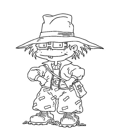 Characters From Rugrats 1 Coloring Page Free Printable Coloring Pages