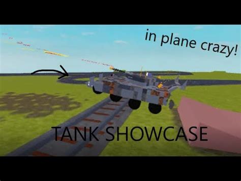 Tank Showcase Plane Crazy Roblox YouTube