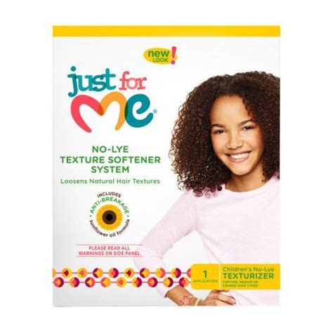 Just For Me Hair Texture Softener 8 Oz Textured Hair Texturizer On