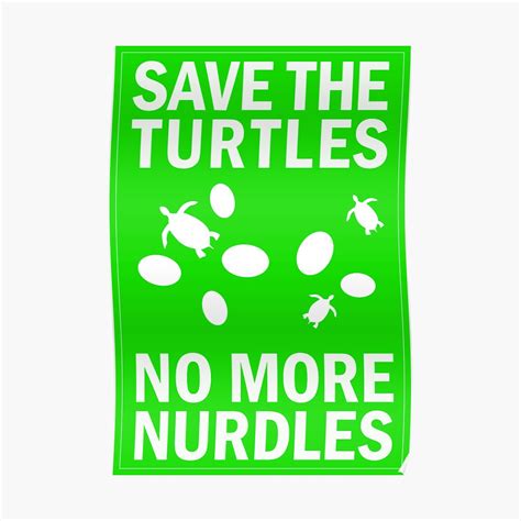 Save The Turtles Poster By Benjaminltaylor Redbubble