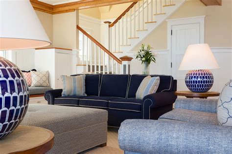 Nantucket Waterfront Home Simplistic Elegant Contemporary Decor