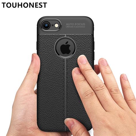 Touhonest Silicone Case For Iphone 7 Plus Luxury Hybrid Armor Tpu