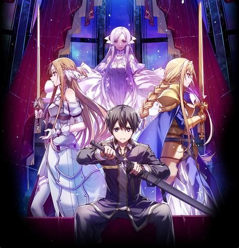 Sword Art Online: Alicization Lycoris poster. The game will be released