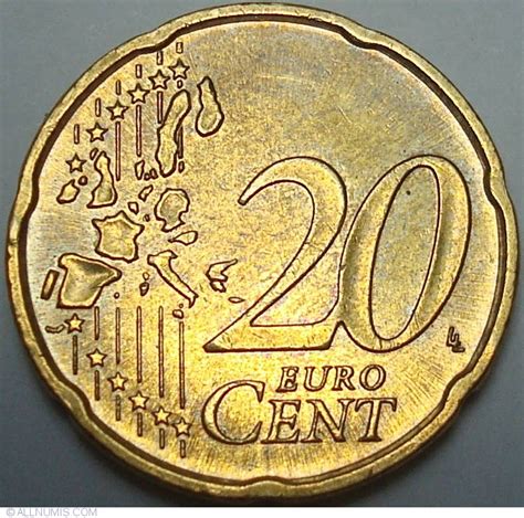 20 Euro Cent 2005 J Euro 2002 Present Germany Coin 29313