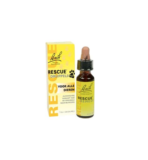 Bach Rescue Remedy Pets Druppels 10 Ml