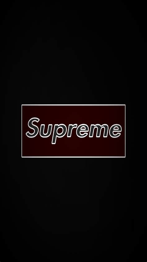 Supreme Designer Lock Logo Screen Screens Supreme Word Hd Phone