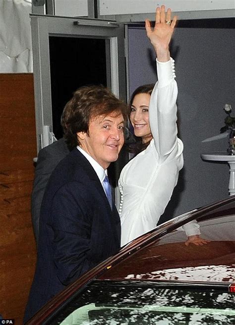 Paul Mccartney And Nancy Shevell Wedding Official Portrait By Daughter Mary Daily Mail Online