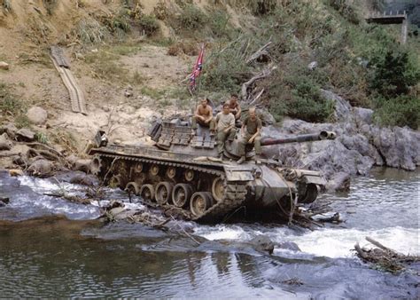 베트남전 당시 미 제 3 해병 전차대대의 M48a3 패튼 전차 Vietnam War During Usmc Usmcvta