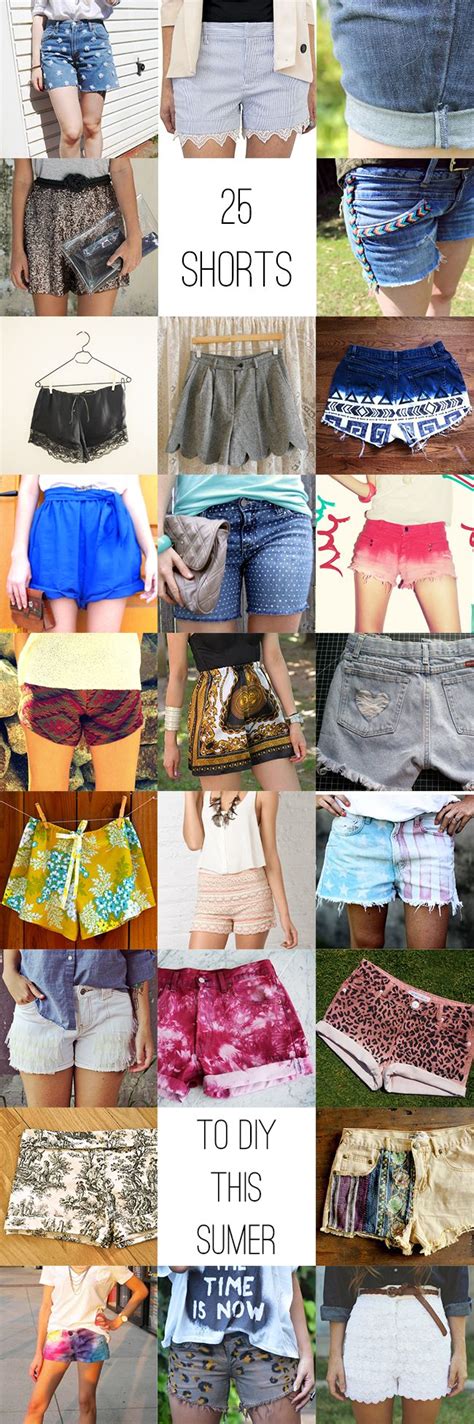 25 Diy Shorts For Summer Hello Glow Diy Shorts Diy Clothes Clothes