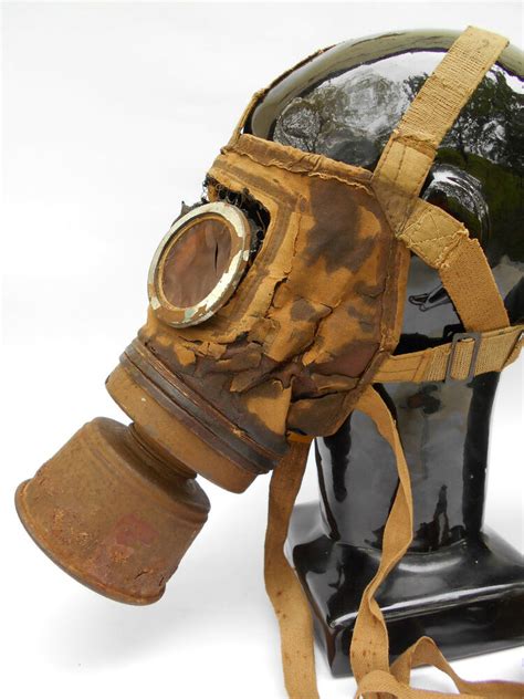 French Ww1 Ars Gas Mask World War One Respirator 19171918 Year W