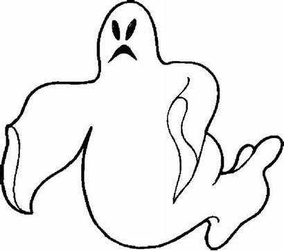 Coloring Ghost Halloween Ghosts Sad Coloringfile Rider