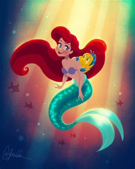 Ariel Art I Love This The Little Mermaid Pinterest Ariel Mermaid And Disney Art