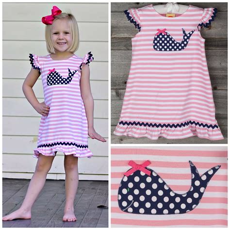 Whale Dress By Southern Sunshine Kids Whale Dress Baby Boutique