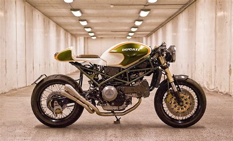 99garage Cafe Racers Customs Passion Inspiration Ducati M900 Green