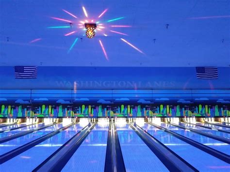 Cosmic Bowling Glow Bowling Washington Lanes Bay City Mi
