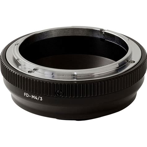 urth manual lens mount adapter for canon fd lens to ulma fd m4 3