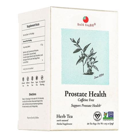 Prostate Health Herb Tea Best Chinese Medicines
